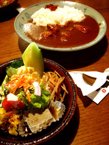 カレー＆サラダ